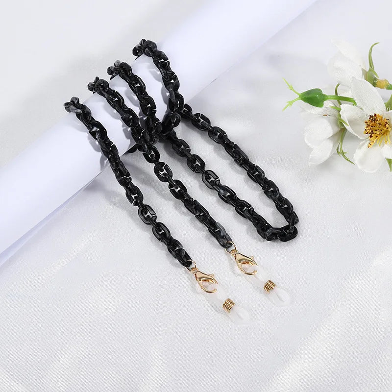 Chaîne de Lunettes en Perles Cristal