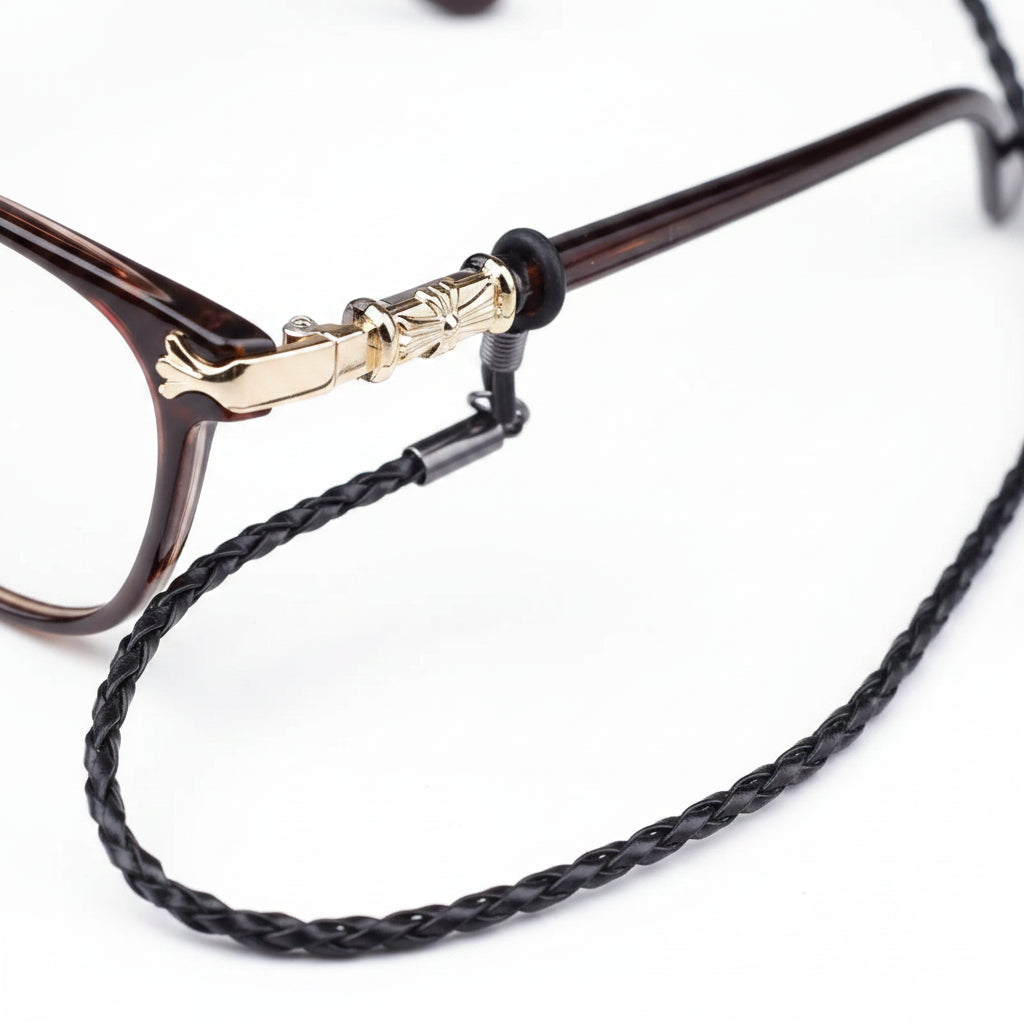 Cordon Tressé en Lin pour Lunettes