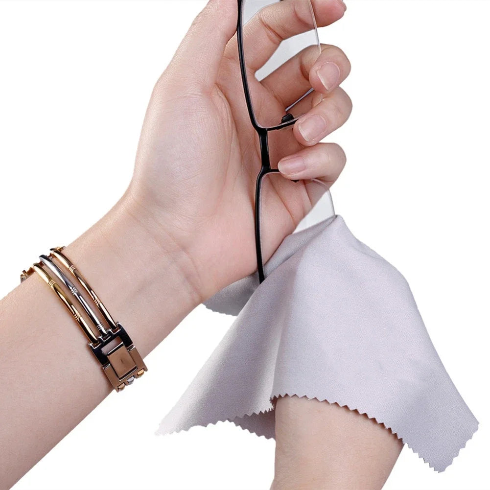Lot de Chiffons Microfibre Premium – Nettoyage Écran & Optique
