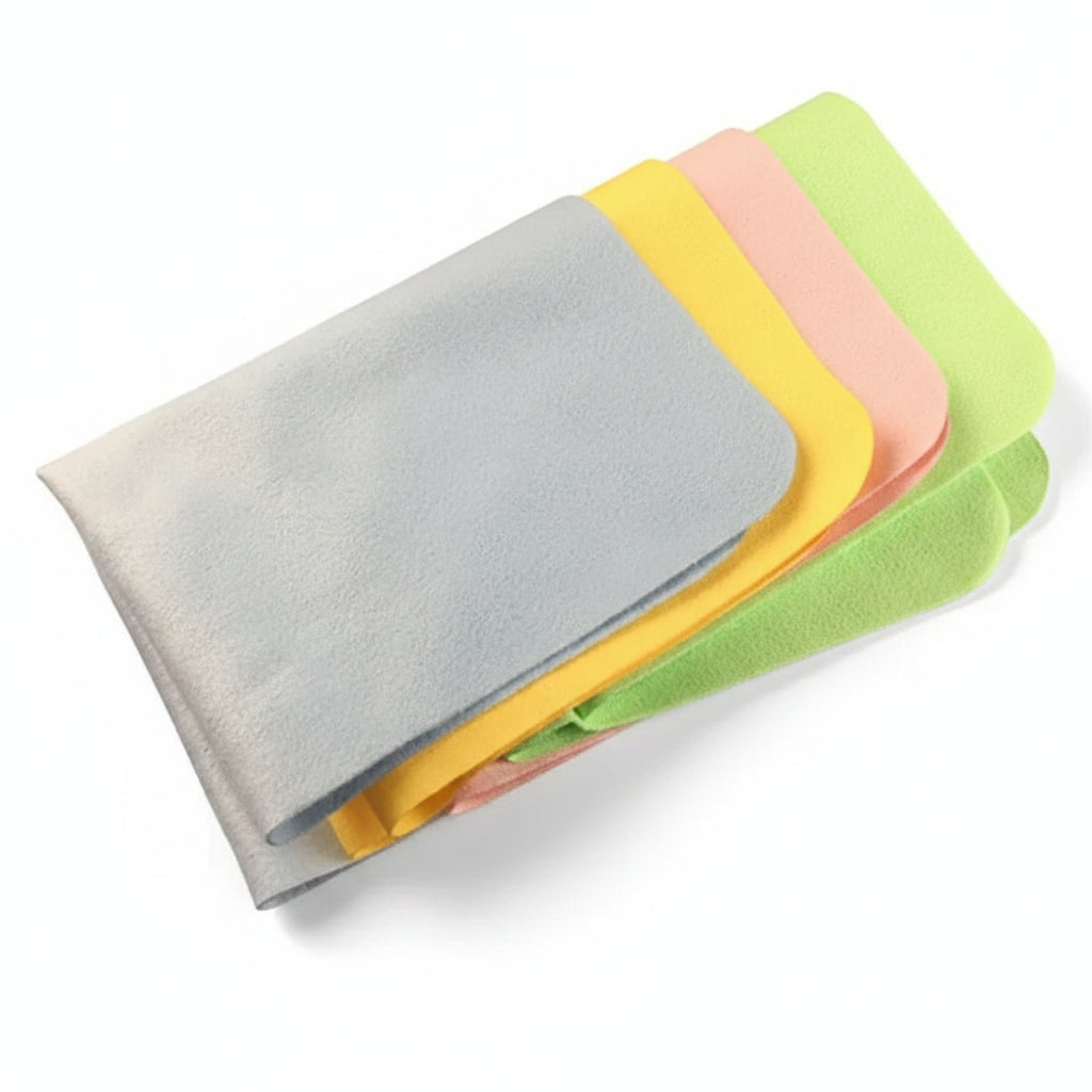 Lot de 5 Chiffons Microfibre Colorés