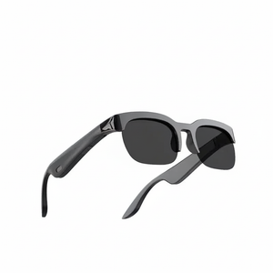 Lunettes Bluetooth fond blanc